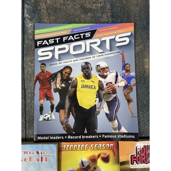 Lot Of 4 Sports Books! Power Forward, Roar Of The Crowd, Boy Who Saved Baseball! - Picture 2 of 7